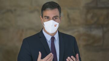 El presidente del Gobierno, Pedro Sánchez