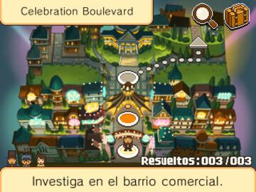 Captura de pantalla - Professor Layton y la Máscara de los Prodigios (3DS)