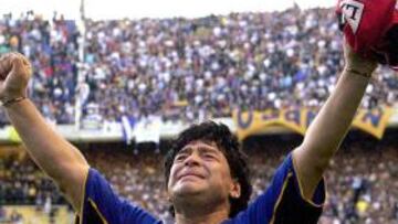 <strong>SIEMPRE NOTORIO.</strong> Desde su retirada del fútbol Maradona no ha dejado de ser noticia.