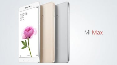 El nuevo phablet Xiaomi Mi Max ya es oficial a partir de 200 euros
