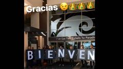 Con bienvenida incluida: Las vacaciones de Vidal en El Caribe