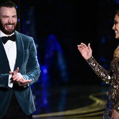 Chris Evans no pudo ocultar su emoción por Black Panther