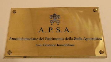 apsa, administración del patrimonio de la sede apostólica