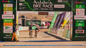 Ganadores de la primera etapa de la Andalucía Bike Race 2022.