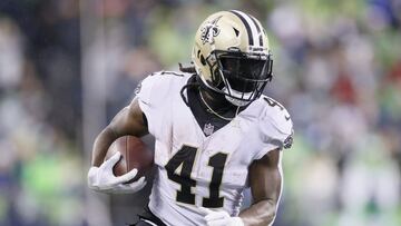 Alvin Kamara acumulará su cuarto encuentro consecutivo sin actividad por una lesión en la rodilla; Mark Ingram apunta a la titularidad de los Saints.