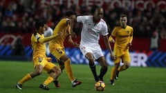 Málaga put four past Sampaoli's Sevilla