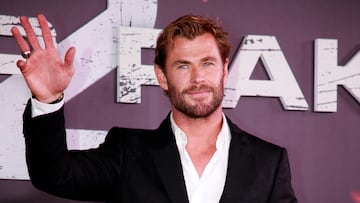 Chris Hemsworth durante el estreno de la película, 'Tyler Rake 2'.