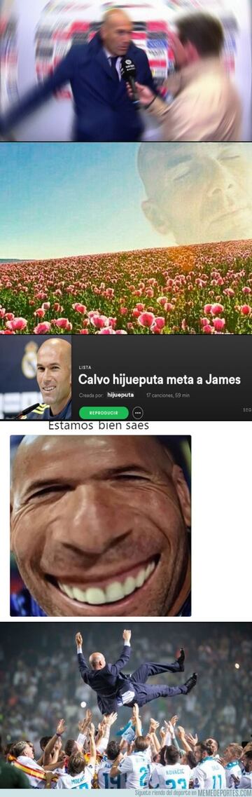 Los mejores memes de la dimisión de Zidane