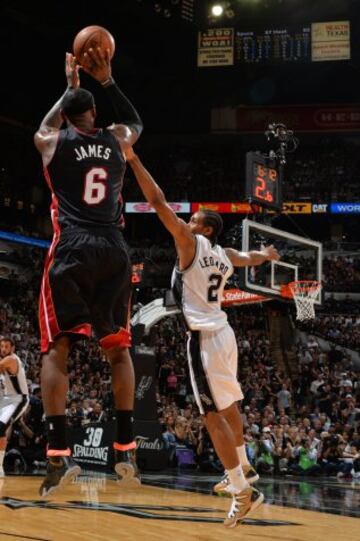 2014. San Antonio Spurs-Miami Heat. En la reedición de la Final del año anterior Lebron no tuvo suerte. Miami Heat perdió 4-1.