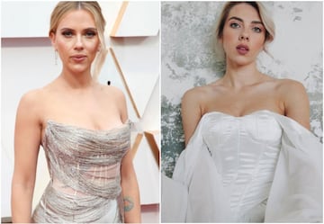 Scarlett Johansson cuenta con su doble en rusia: Kate Shumskaya. Es tanto su parecido que la joven rusa sube constantes tiktoks caracterizada de la famosa 'Black Widow'.

User: @mimisskate