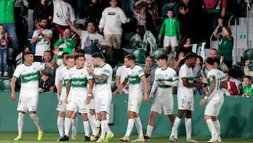 17/03/24  PARTIDO LIGA SEGUNDA DIVISION 
ELCHE - ALBACETE 
SEGUNDO GOL NICOLAS FERNANDEZ 2-1 ALEGRIA