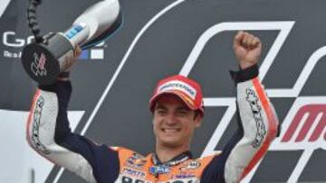 Dani Pedrosa, segundo en el GP de Alemania