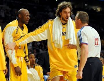 En la 2007-08, Pau Gasol se convirtió en su compañero de equipo. Durante la temporada tuvo un rendimiento destacado. Lograron llegar a las Finales de la NBA, pero perdieron ante los Boston Celtics.