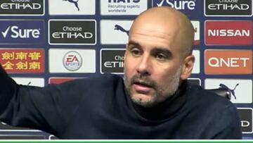 Guardiola se aburre del VAR: su tajante respuesta a un periodista