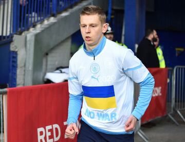 Zinchenko, jugador del Manchester City.