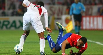 Jean Beausejour y Giancarlo Carmona, Copa América 2011