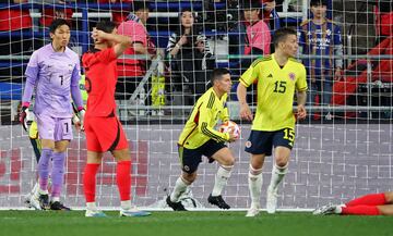 Colombia empató 2-2 frente a Córea del sur en su primer amistoso del año. Los goles estuvieron a cargo de James Rodírguez y Jorge Carrascal, mientras que por los coreanos marcó Heung Min Son.