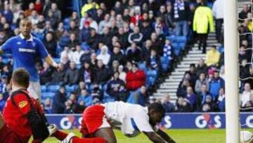 <b>PRIMER TROPIEZO.</b> El Rangers ha perdido los dos primeros puntos de la temporada.