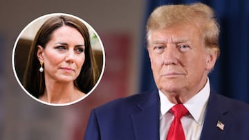 Donald Trump sale en defensa de Kate Middleton