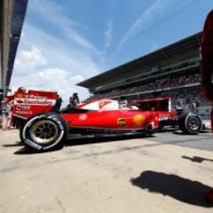 Los entrenamientos libres del GP de España en imágenes