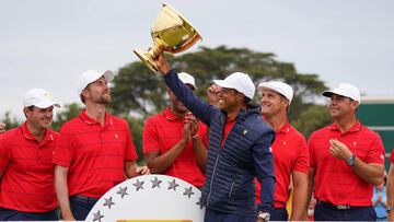 Tiger gu¨ªa a Estados Unidos a la remontada en la President's Cup