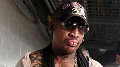 Dennis Rodman, el exjugador de la NBA