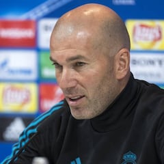 Zidane: "Ni recular ni especular, tenemos que salir a ganar"