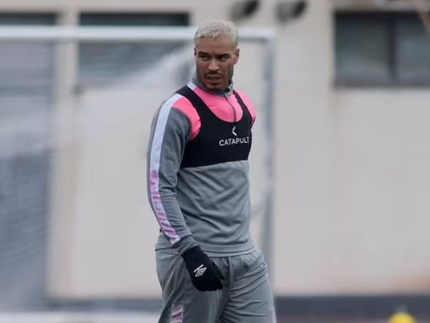 Raul de Tomas in training