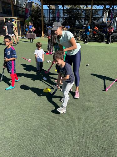 Una histórica de la selección chilena lideró los festejos en La Reina