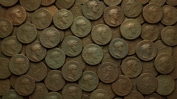 A trove of archaeological artifacts - including thousands of ancient coins - has been discovered during excavations at a home in France.