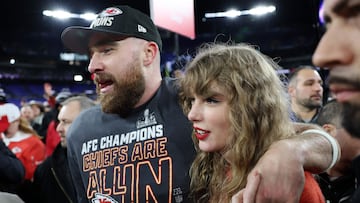 Travis Kelce revela si acompañará a Taylor Swift en los Grammy Awards