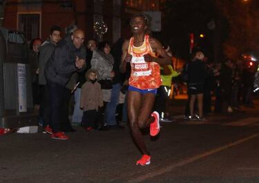San Silvestre de r¨¦cord: Kiplimo y Kosgei hacen historia en Vallecas