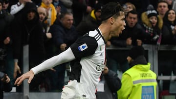 Cristiano Ronaldo thrilled after "NBA-style" header gives Juve win