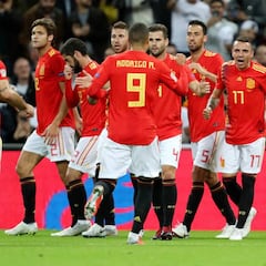 1x1 de España: De Gea volvió a su nivel y Saúl fue el líder de La Roja