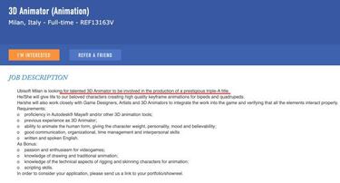 Ubisoft Milan, autores de Mario + Rabbids, trabajan en un “prestigioso triple A”