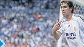 Raúl respondió a la confianza de Capello con un partido propio de un atleta de fondo.