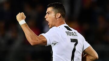 Cristiano Ronaldo con la Juventus.