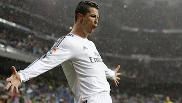 Cristiano celebrando un gol.