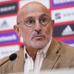 Luis de la Fuente, preguntado por Xavi, dice que los jóvenes "no pueden ser los pilares del equipo"