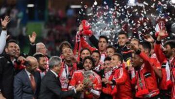 El Benfica aspira a ganar los cuatro títulos este mismo año
