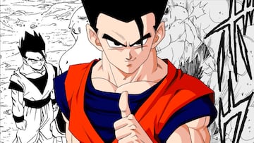 Gohan adulto Dragon Ball bocetos