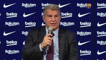 La frase de Laporta que hace soñar a los culés con Haaland