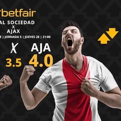 Real Sociedad vs. AFC Ajax: horario, TV, pronósticos, estadísticas y clasificación