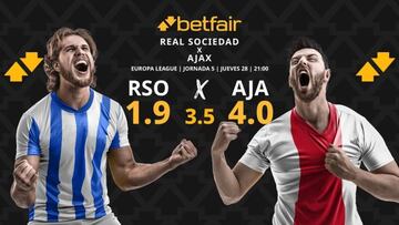 Real Sociedad vs. AFC Ajax: horario, TV, pronósticos, estadísticas y clasificación
