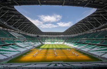 Qatar presenta su espectacular tercer estadio mundialista