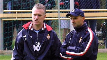 Deschamps y Pintus, en 2004.