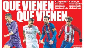 Portada del diario Mundo Deportivo del d&iacute;a 17 de enero de 2017.