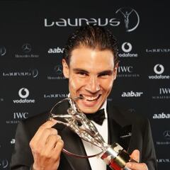 La alfombra azul de los Laureus