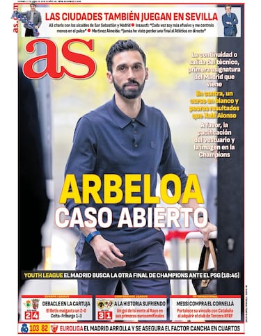 Las portadas de AS de abril