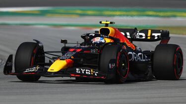 Checo Pérez espera encontrar las décimas que le permitan luchar por la pole en España
